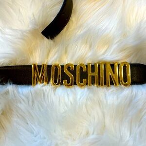 EUC Authentic Moschino leather belt